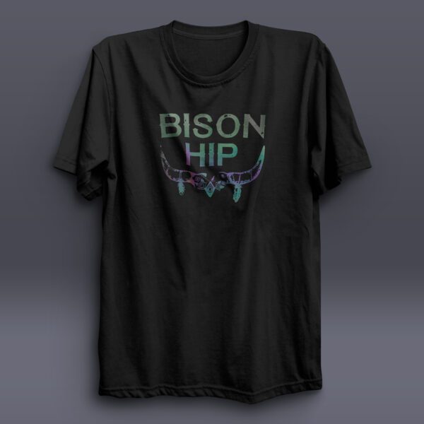 Bison Hip Iridescent Logo T-shirt