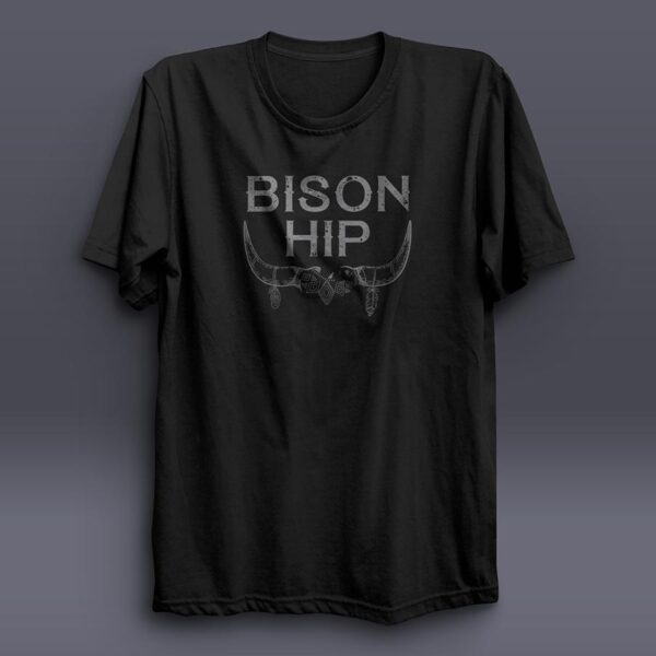 Bison Hip Silver Logo T-shirt