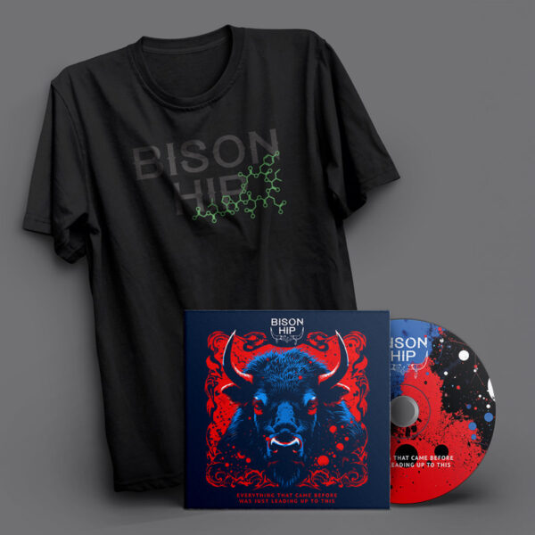 Bison Hip Chemicals T-shirt + Everything Album Bundle